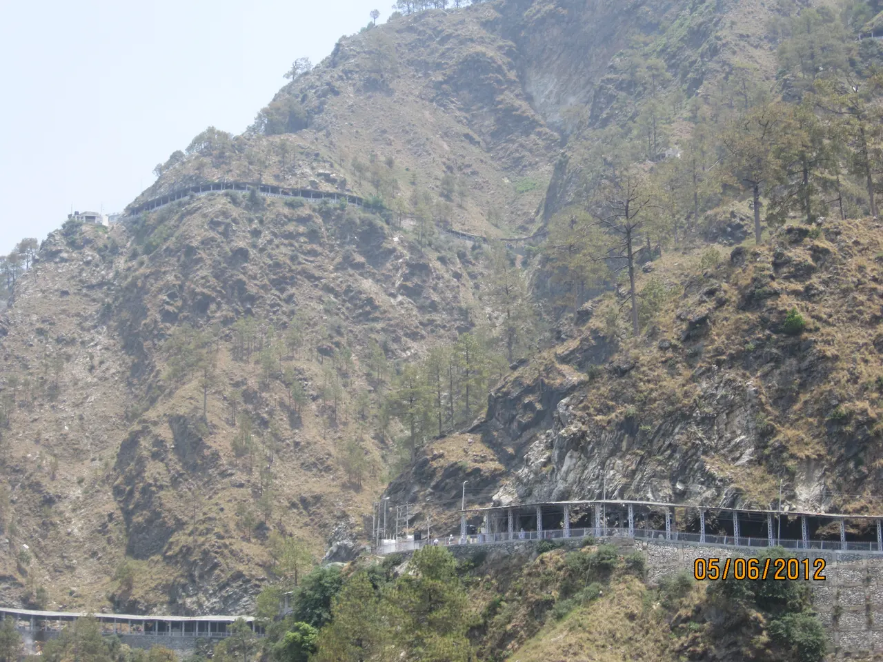 Pilgrims on the way to the shrine